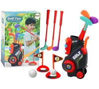 Set da mini golf per bambini con carretto su ruote