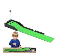Set da Mini Golf Portatile - Set di Allenamento in Velluto, Piattaforma di Base in, Parte Desktop, Layout Automatico del Ritorno del Pallone | Comodo Accessorio per Esercizi per casa, Ufficio