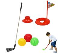 Set da minigolf all'aperto per bambini | Kit di giocattoli da golf per ragazzi | Giocattoli sportivi all'aperto per bambini piccoli per prato, giardino, cortile, cortile