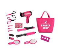 Set da parrucchiere per finta, set di vanità da gioco | Kit di giocattoli per stylist per asciugacapelli per ragazze - Kit di giocattoli per salone per compleanno, set di trucco