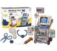 Set da Piccolo Dottore con Stetoscopio Luce Blu