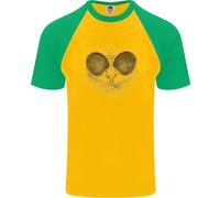 Set Da Ping Pong Sketch Per Uomini T-Shirt Baseball A Maniche Corte