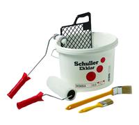 Set da pittura con secchio di vernice