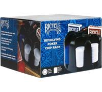 Set da poker con supporto girevole per fiches (200) Bicycle