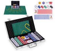 Set da Poker e Blackjack ModernHome nella valigetta
