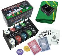 Set da Poker per Gioco di Poker. Mazzo di Carte Resistente e Valigetta Poker. Diventa il Maestro del Caso con questo Set Poker di Lusso. Eleganza in Ogni Carta e Dominio in Ogni Scommessa.