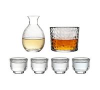 Set da portata per sakè, in , set di tazze per sake caldo per whisky, maggiore precisione del sapore, robusto e sicuro, resistente al calore, giapponese, per ristorante, campeggio, sala da pranzo