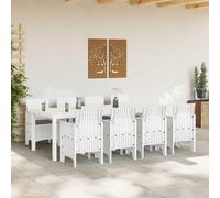 Set da Pranzo da Giardino 9 pcs Grigio chiaro 250 x 100 x 73 cmSet divani giardinoDivano esterno set