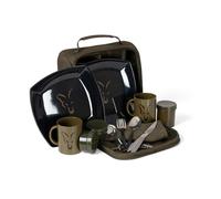 Set Da Pranzo Fox Voyager Per 2 Persone / Bagaglio Da Pesca Al Colpo