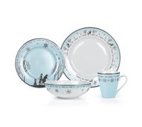 Set Da Pranzo In Ceramica Disney Frozen 2 Anna E Elsa | Set Da Cena 16 Pezzi