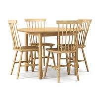 Set da Pranzo in Legno di Quercia