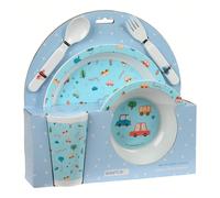 Set da pranzo Rendi il pasto divertente e sicuro per i più piccoli con questo set di piatti, posate e tazze prescolari Safta. Progettato appositamente per i bambini in età prescolare, questo set di st