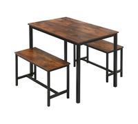 Set da pranzo Tavolo con 2 panche Essgruppe Industrial