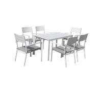 SET DA PRANZO TAVOLO E 6 SEDIE "ARREDO"