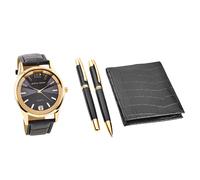 Set da Regalo Per Uomo Pierre Cardin Con Orologio Portafoglio e due Penne
