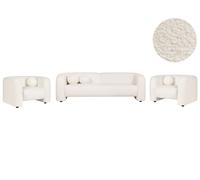 Set da salotto 5 posti bou ianco LEIREN