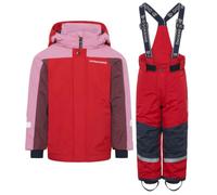 Set da sci Didriksons Neptun/Idre, junior, rosso