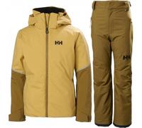 Set da sci Helly Hansen Jewel/Legendary, junior, giallo/marrone