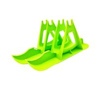 Set da sci sportivo da neve, slitta sci stabile per bici senza pedali,