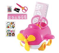 Set da scrivania per bambini Dohe - Aereo Rosa