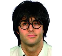 Set Da Scuola Ragazzo Parrucca Di Harry Potter + Kit Occhiali Costume Per Adulti