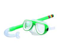 Set da snorkeling con occhialini da nuoto per bambini, protezione sicura per occhi, naso dal sale marino e cloro, ideale per snorkeling