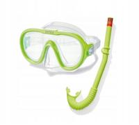 Set da snorkeling per bambini INTEX - Maschera e boccaglio, verde lime