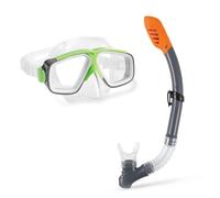 Set da snorkeling per bambini - maschera e boccaglio - Con elementi verdi