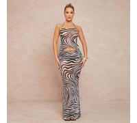 Set da spiaggia boemo bohémien per vacanze estive e gite primaverili, costume da bagno e coprispalle, set bikini, adatto per cerimonie all'aperto, banchetti e riti di passaggio, composto da top a bust