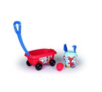 Set da spiaggia Smoby Spidey 867020 Carrello Secchiello Blu 18m+