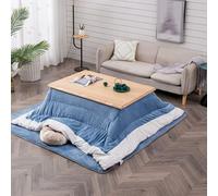 Set da tavola giapponese Kotatsu con riscaldatore e coperta, tavolo da caffè in legno per riscaldare i piedi in inverno, scrivania bassa per sedersi sul pavimento e tatami