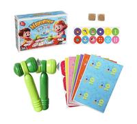 Set da tavolo matematico, 20 cm con dieci | ABS durevole 219 g, giocattolo educativo aggiuntivo per studenti di scuola materna, attività interattiva per genitori e figli