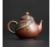 Set da tè cinese Kung Fu Teiera retrò Ceic con smalto a legna da ardere bollitore portatile e filtro a sfera Teiera portatile in porcellana per autentica preparazione del tè