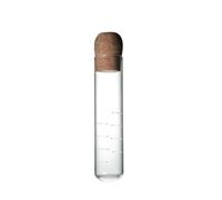 Set da tè con colino e coperchio in sughero, mini portafiltro vuoto trasparente, design resistente al calore, utensili for il for ristoranti negozi per tè sciolto