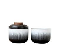 Set da tè da viaggio all'aperto Set da tè viaggio for esterni, tazza rapida, una teiera, due tazze, mini custodia for il trasporto, con filtro, organizer for la realizzazione(Color 6)