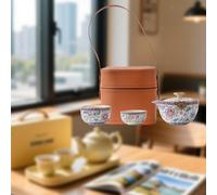 Set da tè da viaggio cinese, teiera tradizionale Gongfu per ufficio, affari