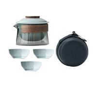 Set da tè da viaggio Teiera e tazza Set da tè Kung Fu per arrampicata