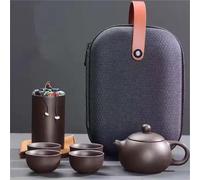 Set da tè HE-37625 - Marrone Scuro