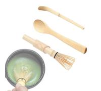 Set da tè Matcha, set da tè giapponese, strumenti per la preparazione del tè giapponesi, supporto per frusta, set per preparare il tè, robusto e pratico, per amici a casa, uomini e donne