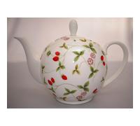 Set Da Tè MIRELLA Con Fragole Teiera, Scaldino E Tazza TeaLogic