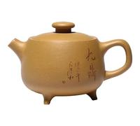 Set Da Tè Per Adulti Minerale Grezzo Fagiolino Fango Bollitore Cerimonia Del Tè Regali Personalizzati 200ml Teiera Cinese Yixing Fatta A Mano In Argilla Viola Set Da Tè Portatili(B)