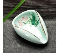 Set Da Tè Per Adulti Per La Porcellana Cinese Kung Fu Set Da Tè Jingdezhen Celadon Cucchiaio Cha He Porta In Ceramica Dipinta A Mano Set Da Tè Portatili