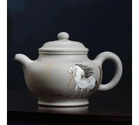 Set Da Tè Per Adulti Set Da Tè Kung Fu Fatto A Mano Bicchieri Yixing Personalizzato Minerale Grezzo Montone Grasso Fango Di Giada Teiera In Argilla Viola Ad Alta Capacità Set Da Tè Portatili