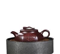 Set Da Tè Per Adulti Set Da Tè Kung Fu Teiera, Piccola Capacità, Vaso Di Terracotta Viola Fatto A Mano 140 Ml, Sabbia Sangue Drago, Ruyi Set Da Tè Portatili