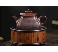 Set Da Tè Per Adulti Set Da Tè Kung Fu Teiera, Vaso Di Terracotta Viola Fatto A Mano 380 Ml, Serbatoio Inferiore Collezione, Palazzo Potala Trasparente Set Da Tè Portatili