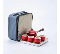 Set Da Tè Per Adulti Set Per Cerimonia Tè Kung Fu Rotante Cinese Automatico Rende Teiera Ceramica Domestica Portatile Viaggio Set Da Tè Portatili(I)