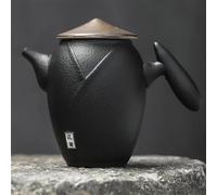 Set Da Tè Per Adulti Teiera In Ceramica Nera Da 230 Ml Con Cinese Gongfu Set Da Tè Portatili