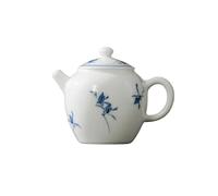 Set Da Tè Per Adulti Teiera Orchidea Piccola teiera tradizionale Bollitore per la preparazione del tè Set da Accessori Decorazione 95 ml Farfalla dipinta a mano pura Set Da Tè Portatili