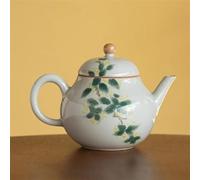 Set Da Tè Per Adulti Teiere Fatte A Mano Per Infusi Bollitore Kung Fu Set Da Tè Simpatico Per 130ml Teiera In Ceramica Con Fiori Pera Dipinta A Set Da Tè Portatili