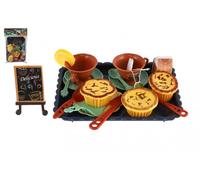 Set da tè per bambini con vassoio in plastica